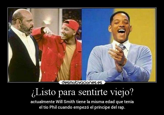 ¿Listo para sentirte viejo? -