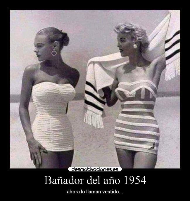 Bañador del año 1954 - 