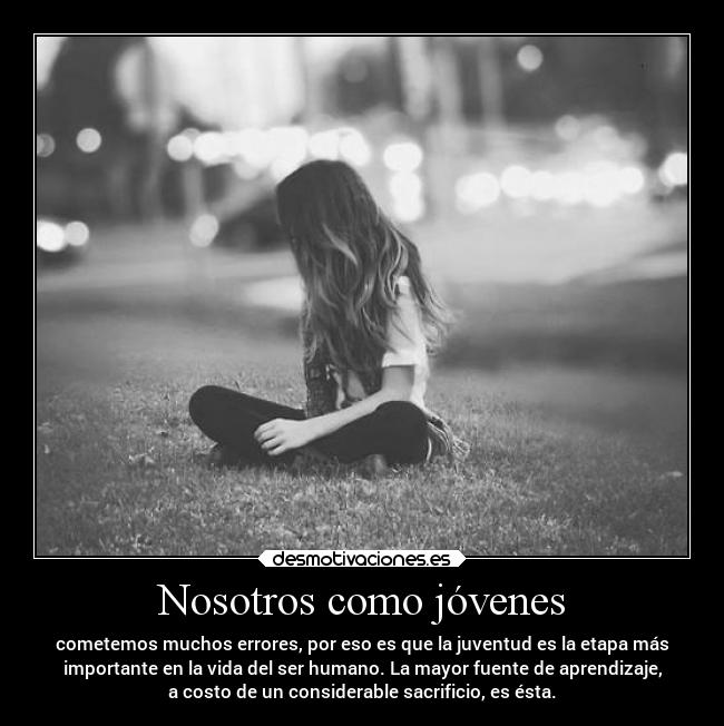Nosotros como jóvenes -