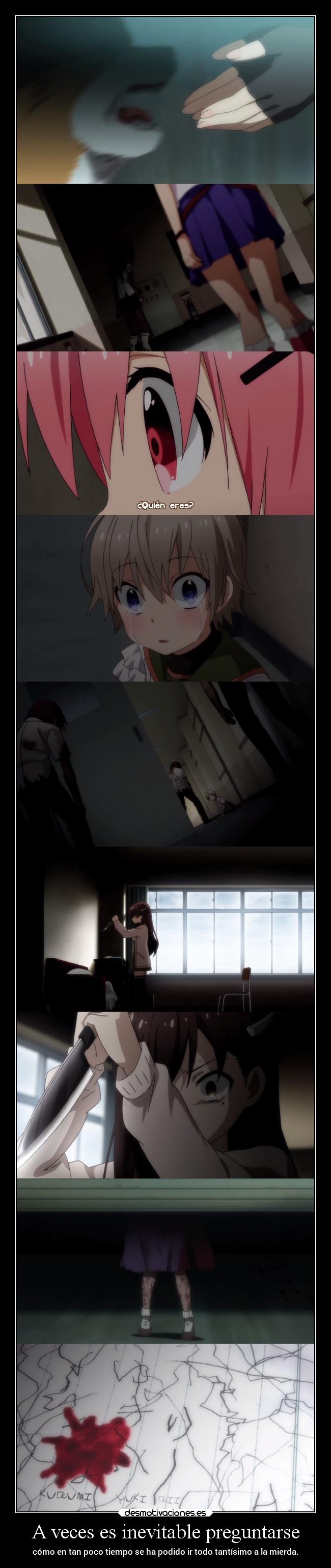 A veces es inevitable preguntarse - 