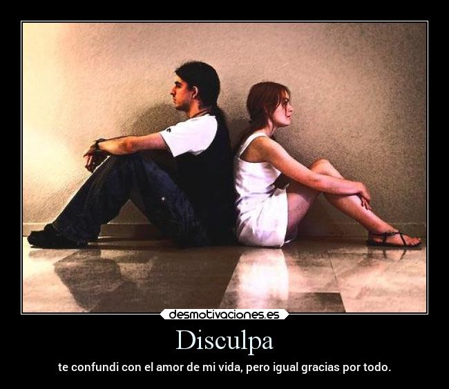 Disculpa -