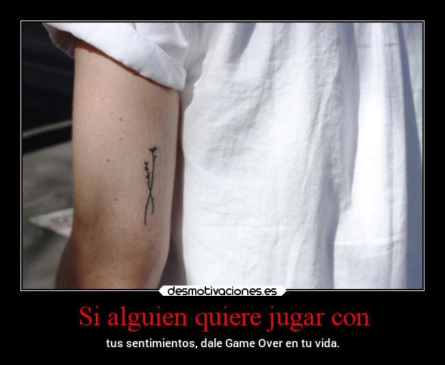 Si alguien quiere jugar con - 