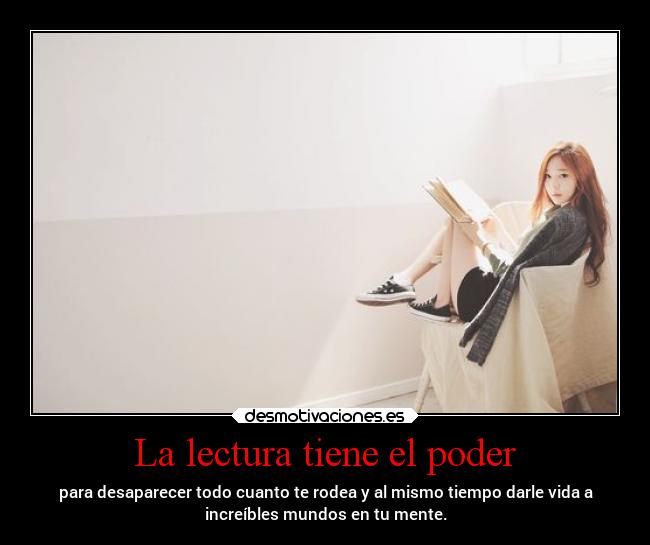 La lectura tiene el poder -