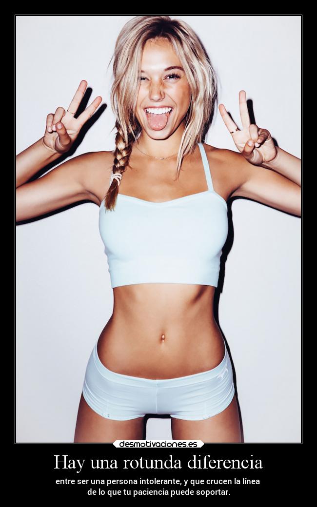 Hay una rotunda diferencia -