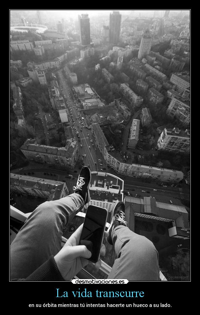 La vida transcurre -