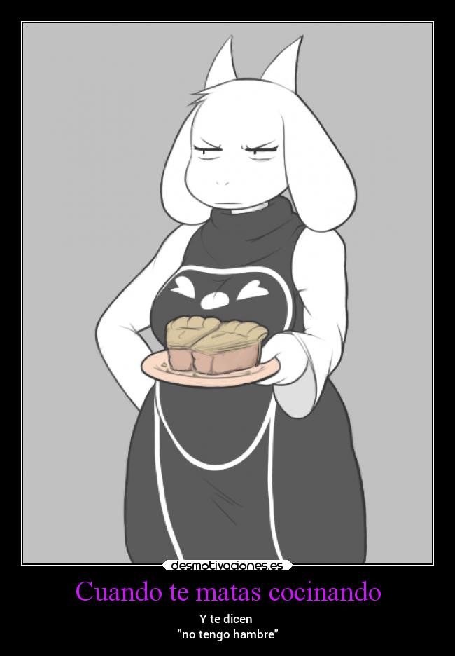 Cuando te matas cocinando - 