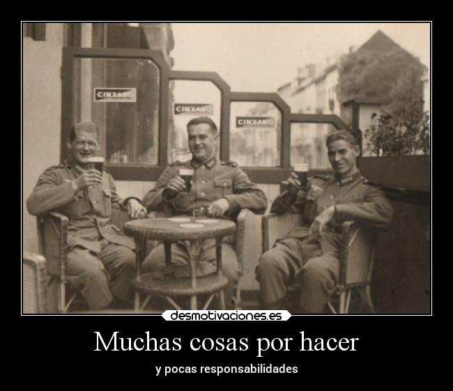 Muchas cosas por hacer - 