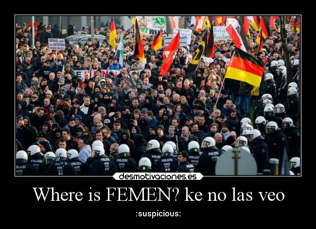 Where is FEMEN? ke no las veo -