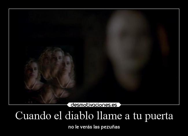 Cuando el diablo llame a tu puerta -