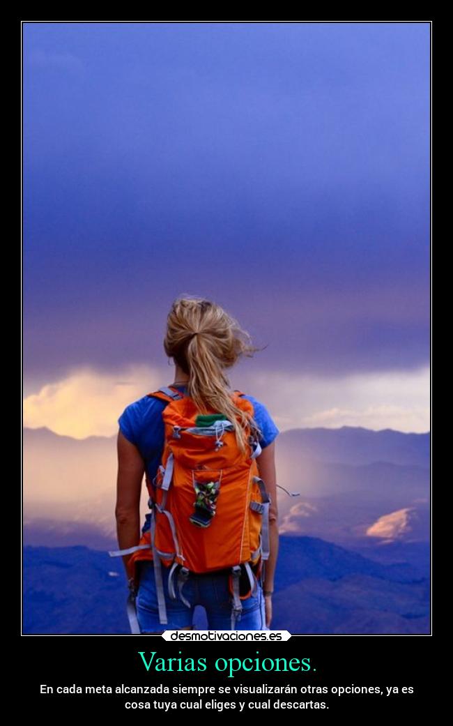 Varias opciones. - 