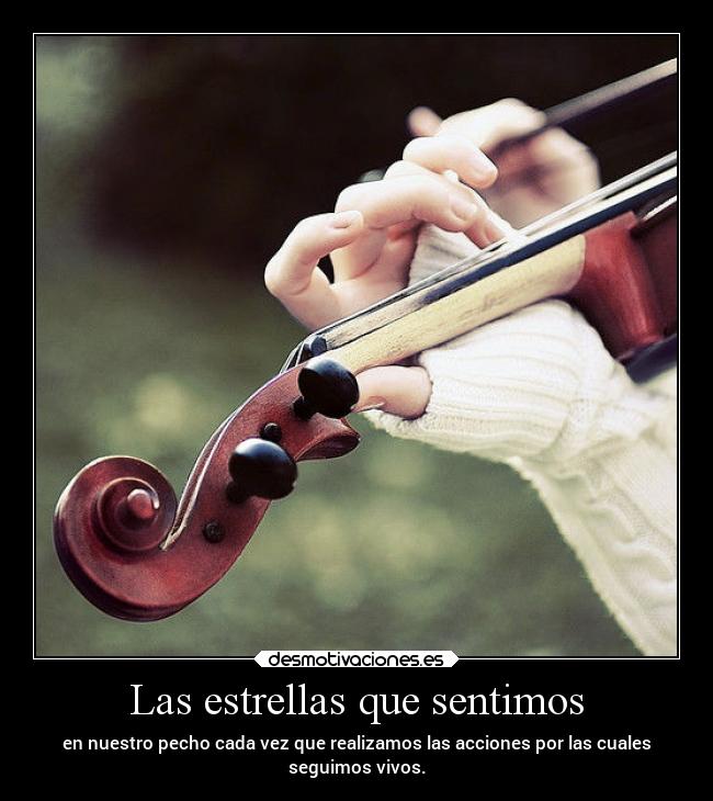 Las estrellas que sentimos - 
