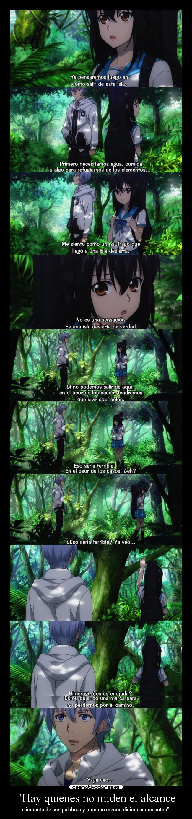 Hay quienes no miden el alcance -