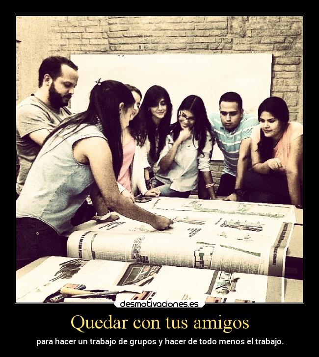 Quedar con tus amigos -