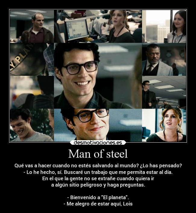 Man of steel -