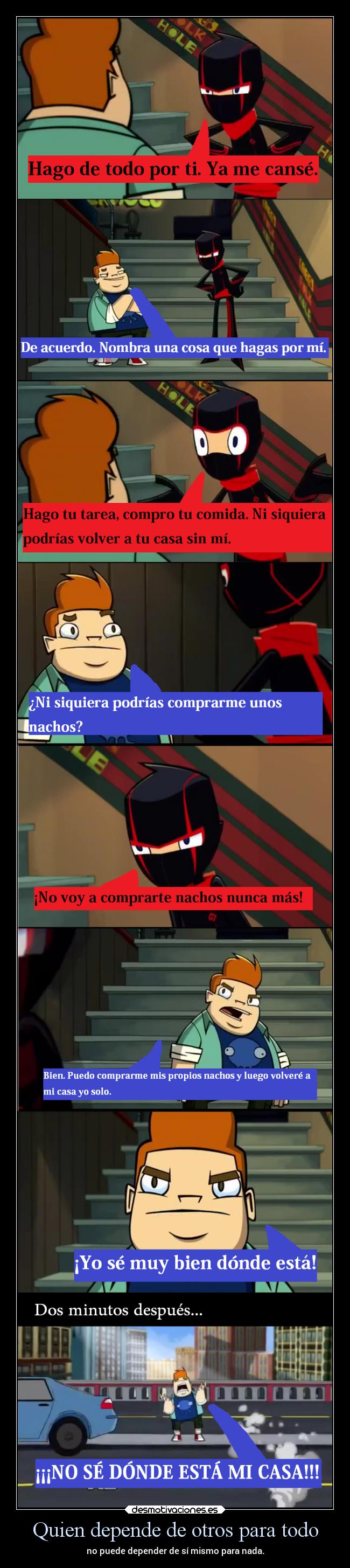 carteles amigos ninja howard weinerman randy cunningham randycunningham disney disneyxd desmotivaciones