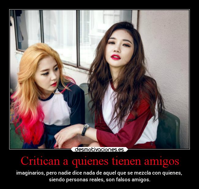 Critican a quienes tienen amigos - 
