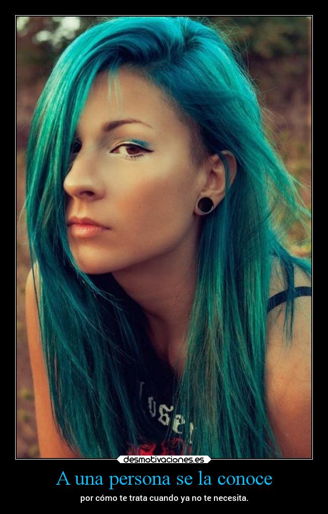 A una persona se la conoce - 
