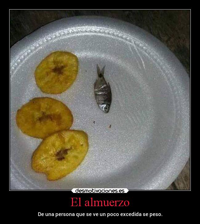 El almuerzo - 