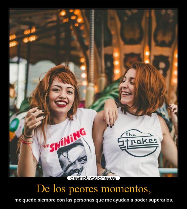 De los peores momentos, - 