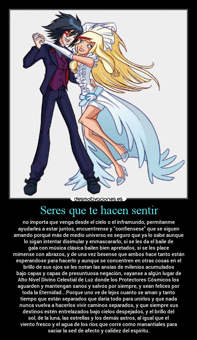 Seres que te hacen sentir -