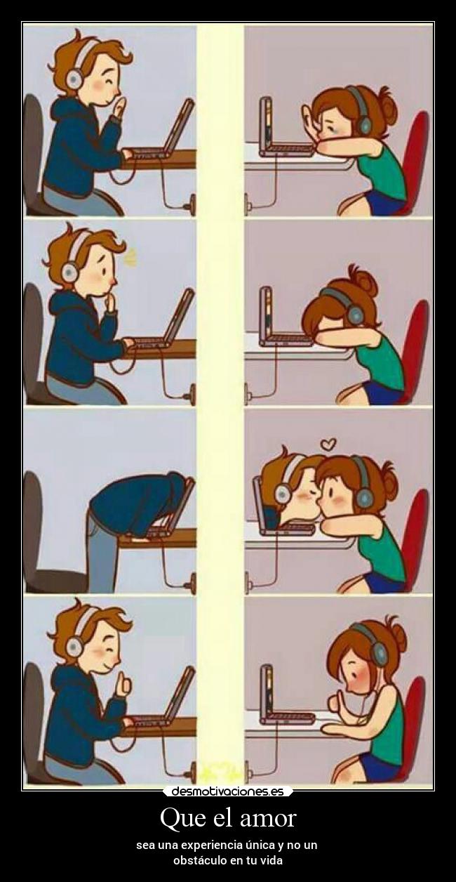 carteles amor amor ausencia confianza distancia paraticoncarinocomediante desmotivaciones