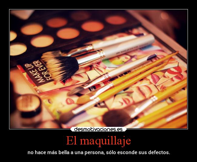 El maquillaje - 