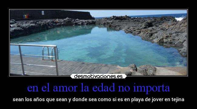 en el amor la edad no importa - 