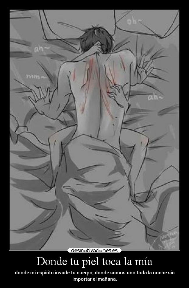 Donde tu piel toca la mía - 