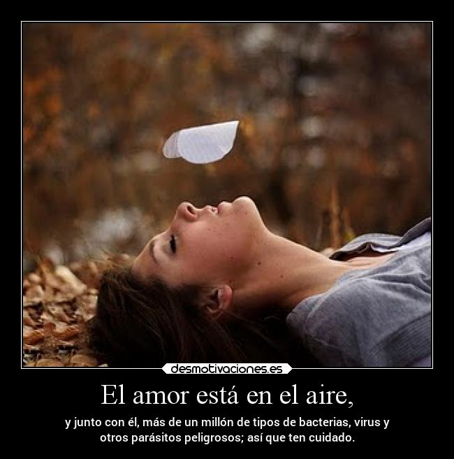 El amor está en el aire, -