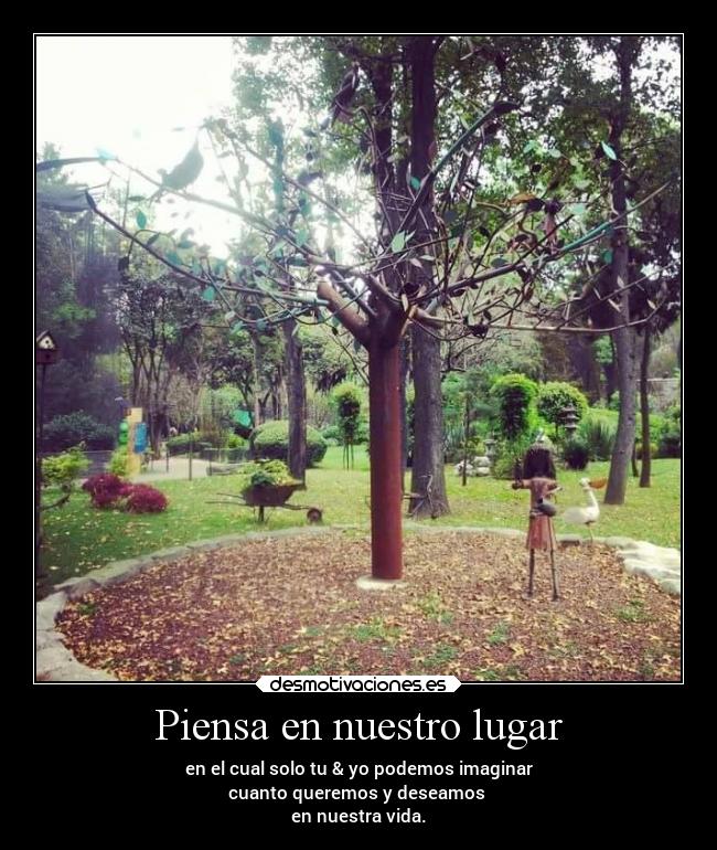 Piensa en nuestro lugar - 