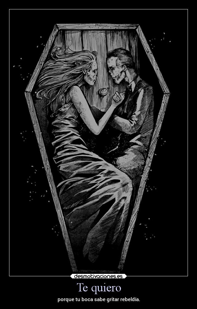 carteles amor muerte querer quiero boca saber sabiduria gritar grito despues desmotivaciones