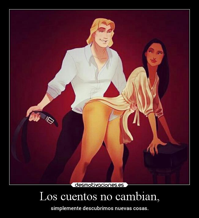 carteles amor sexo elchicodeayer pocahontas sexoamor desmotivaciones