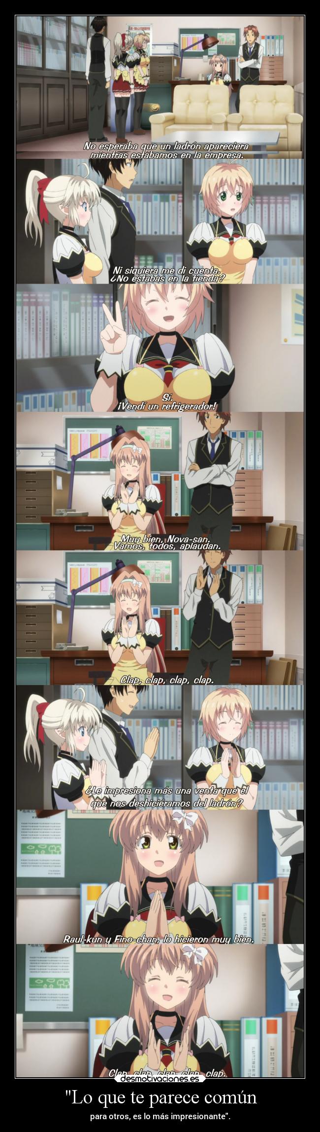 Lo que te parece común -