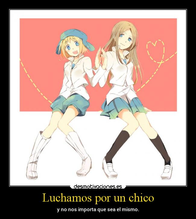 Luchamos por un chico -