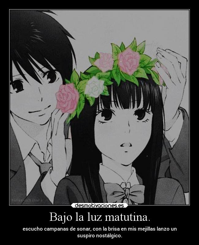 carteles anime amor desmotivaciones