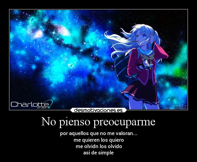 No pienso preocuparme - 