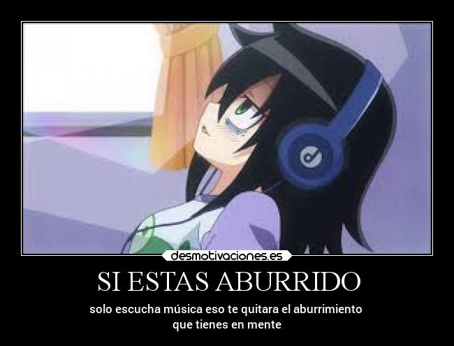 carteles anime desmotivaciones