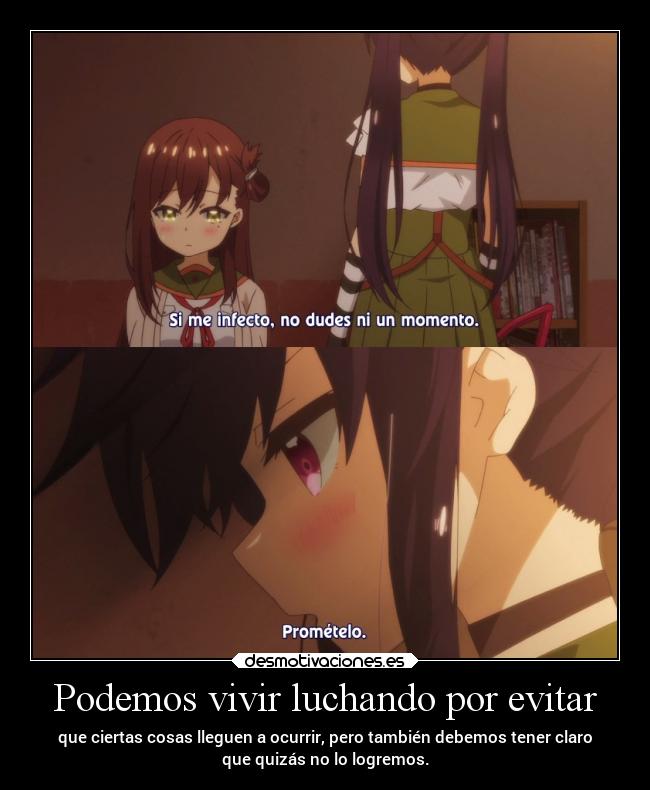 Podemos vivir luchando por evitar -