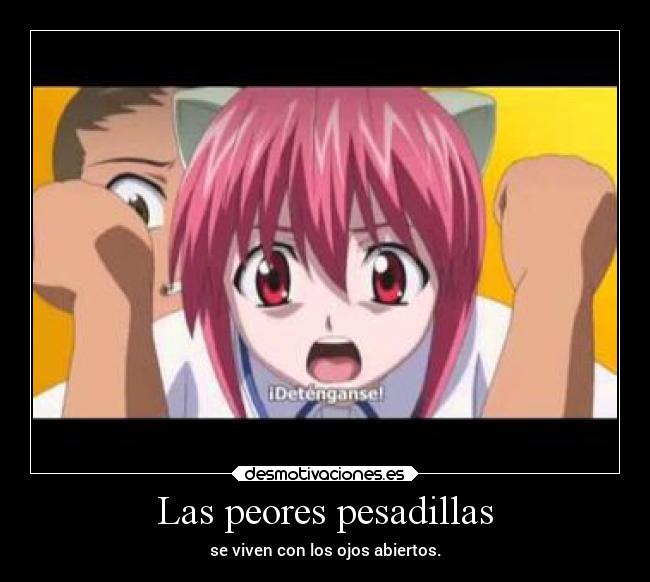 Las peores pesadillas -