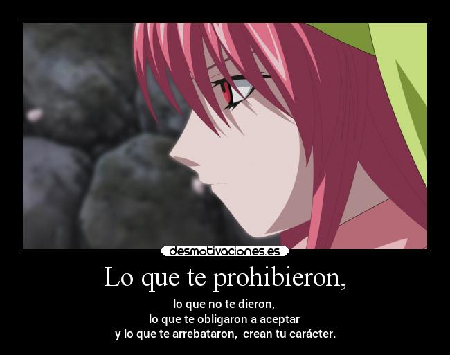 Lo que te prohibieron, -