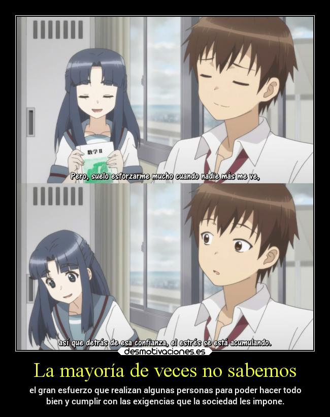 carteles anime nagato yuki shoushitsu gotian desmotivaciones