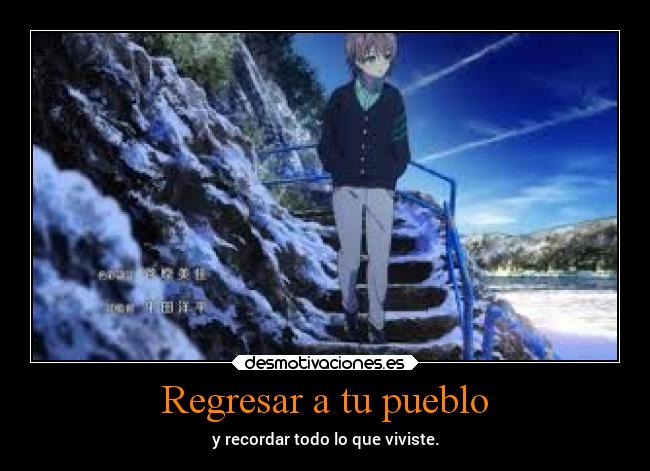 carteles anime naginoasukara danieldats desmotivaciones