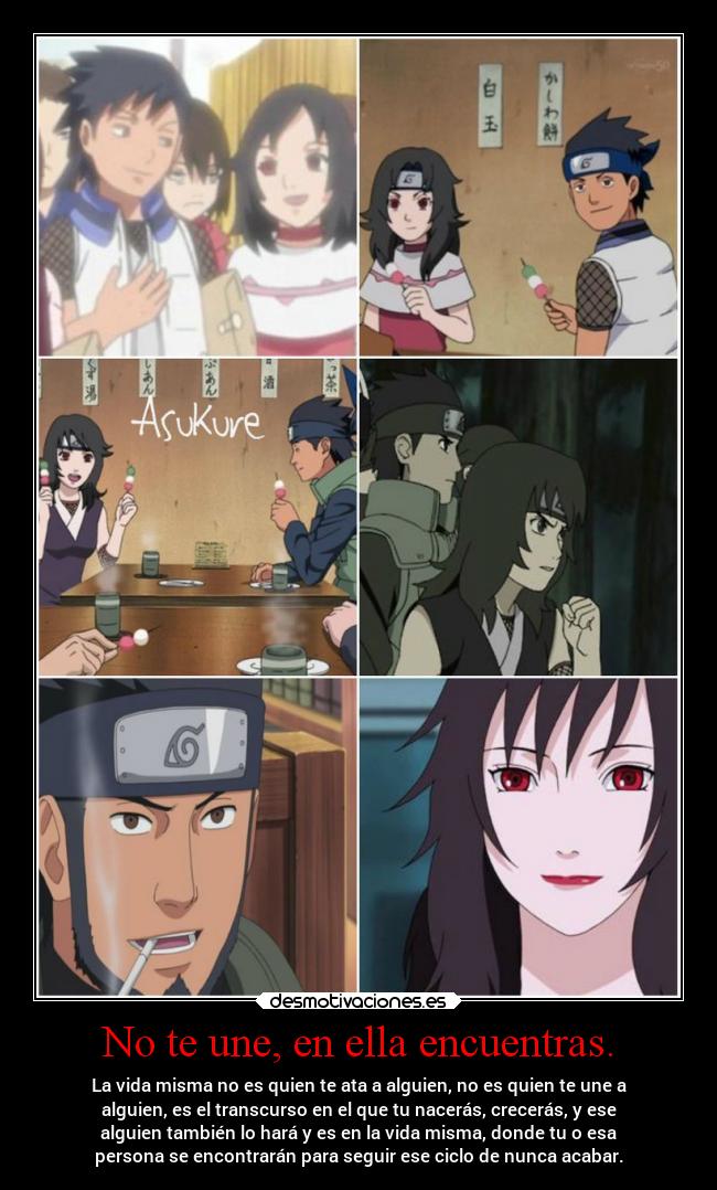 No te une, en ella encuentras. - 