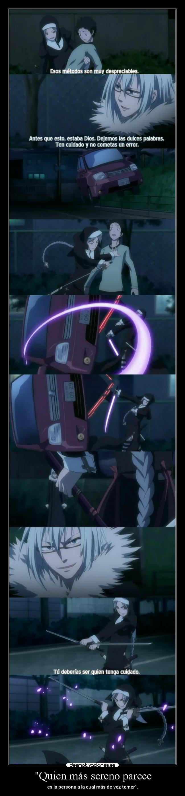 Quien más sereno parece - 