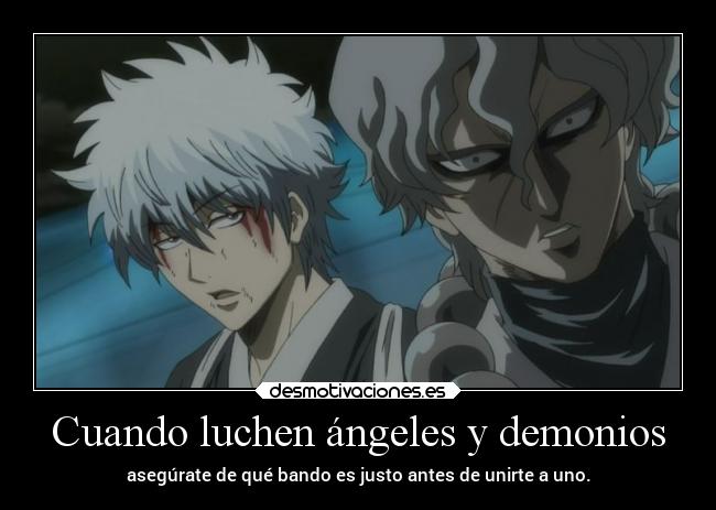 Cuando luchen ángeles y demonios - 