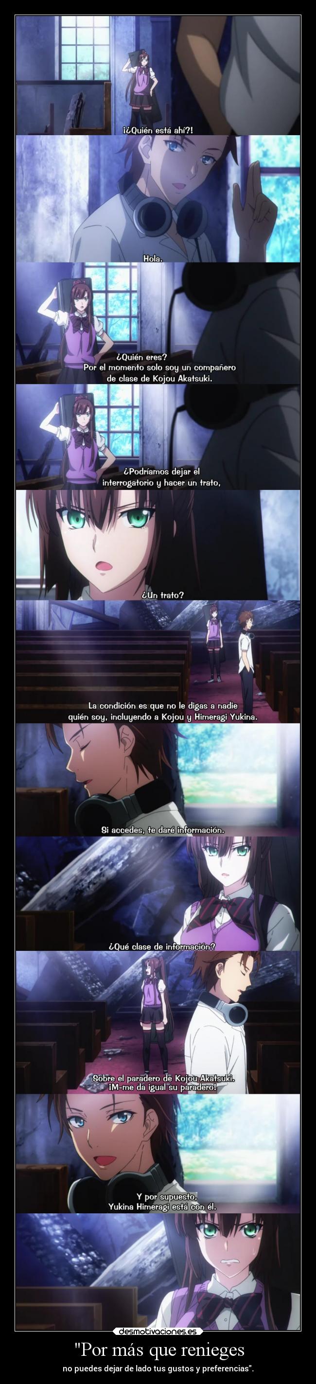 Por más que renieges -