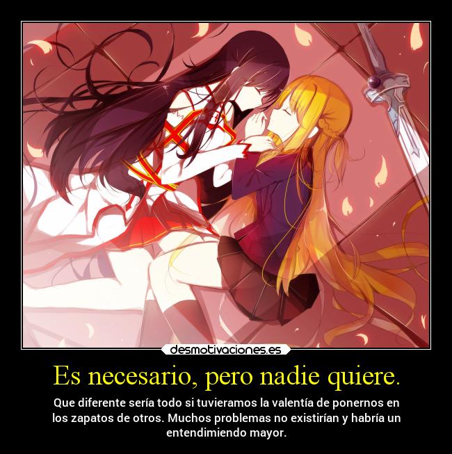 Es necesario, pero nadie quiere. -