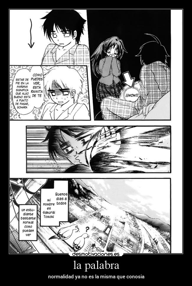 la palabra - normalidad ya no es la misma que conosia