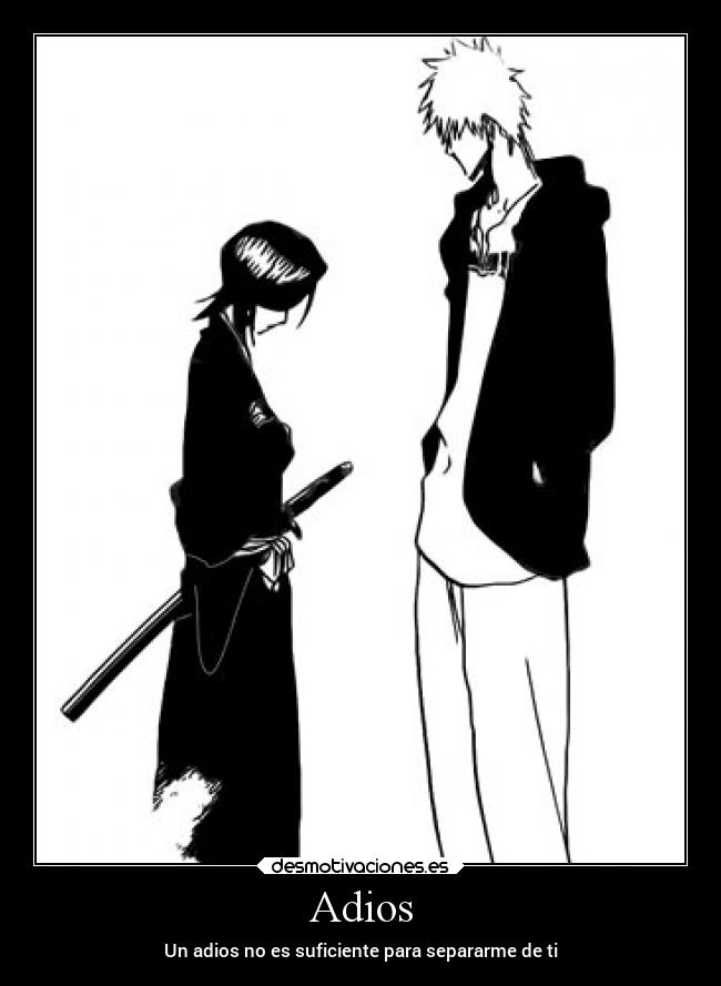 Adios - Un adios no es suficiente para separarme de ti
