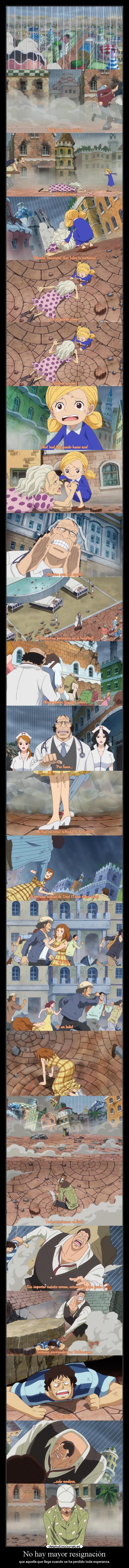 carteles anime tristeza nosemeocurriaunafrasesoloqueriasubirlaescena cartellargocomolosdeorion onepiece desmotivaciones